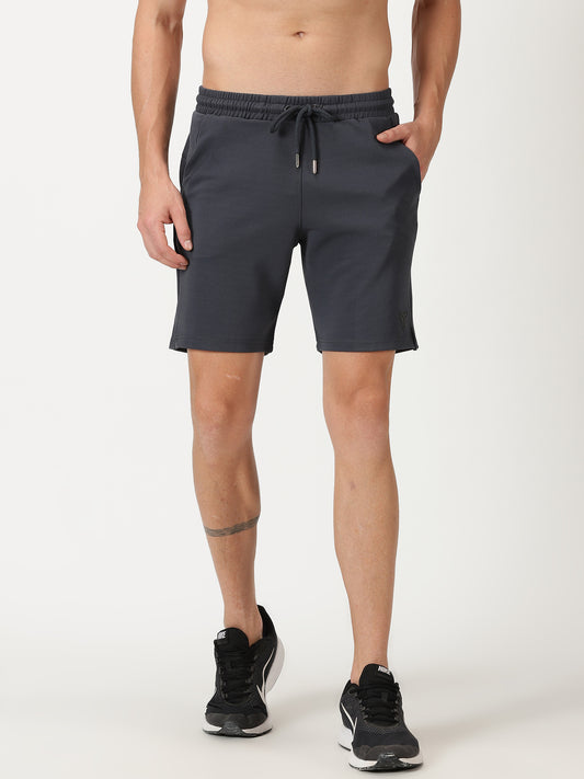 Studio Shorts- Gunmetal Grey