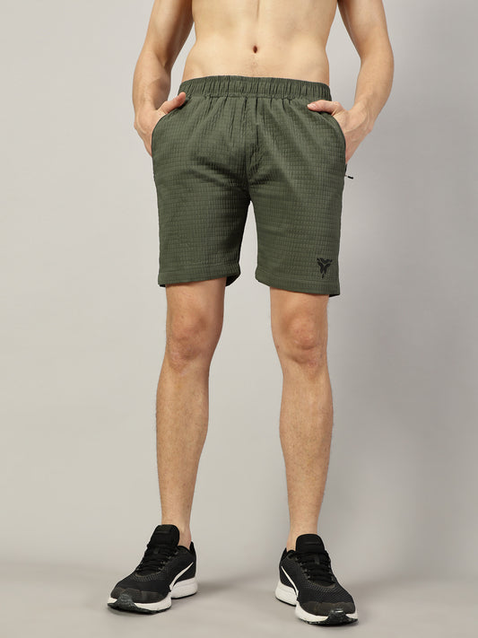 Matrix Shorts- Olive