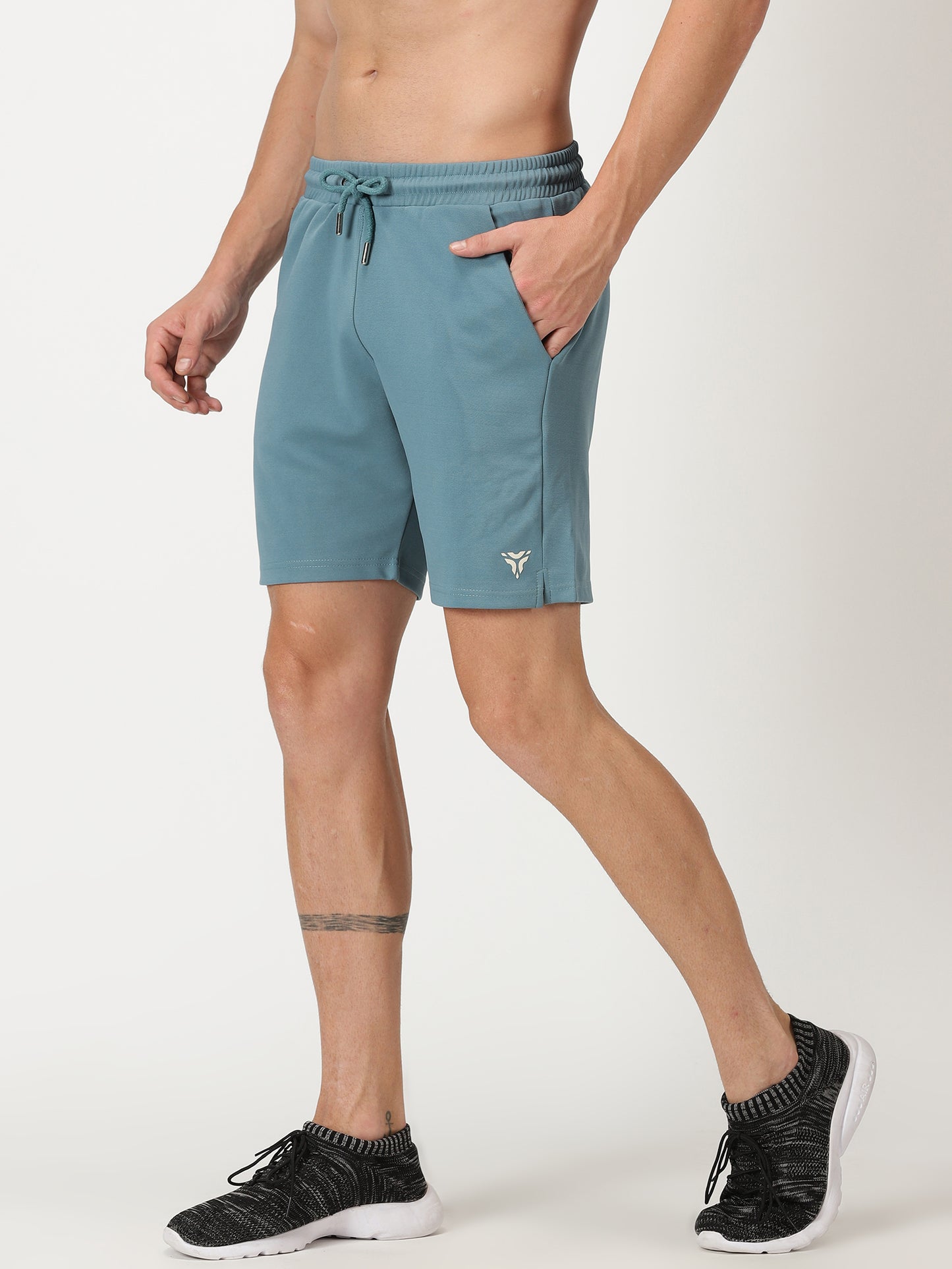 Studio Shorts- Corn Blue