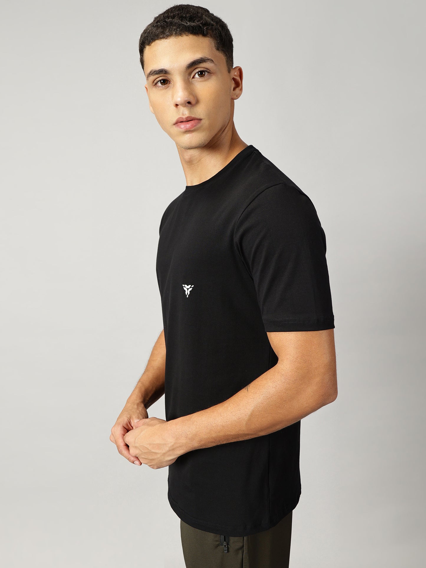 Essential Cotton T-shirt- Black