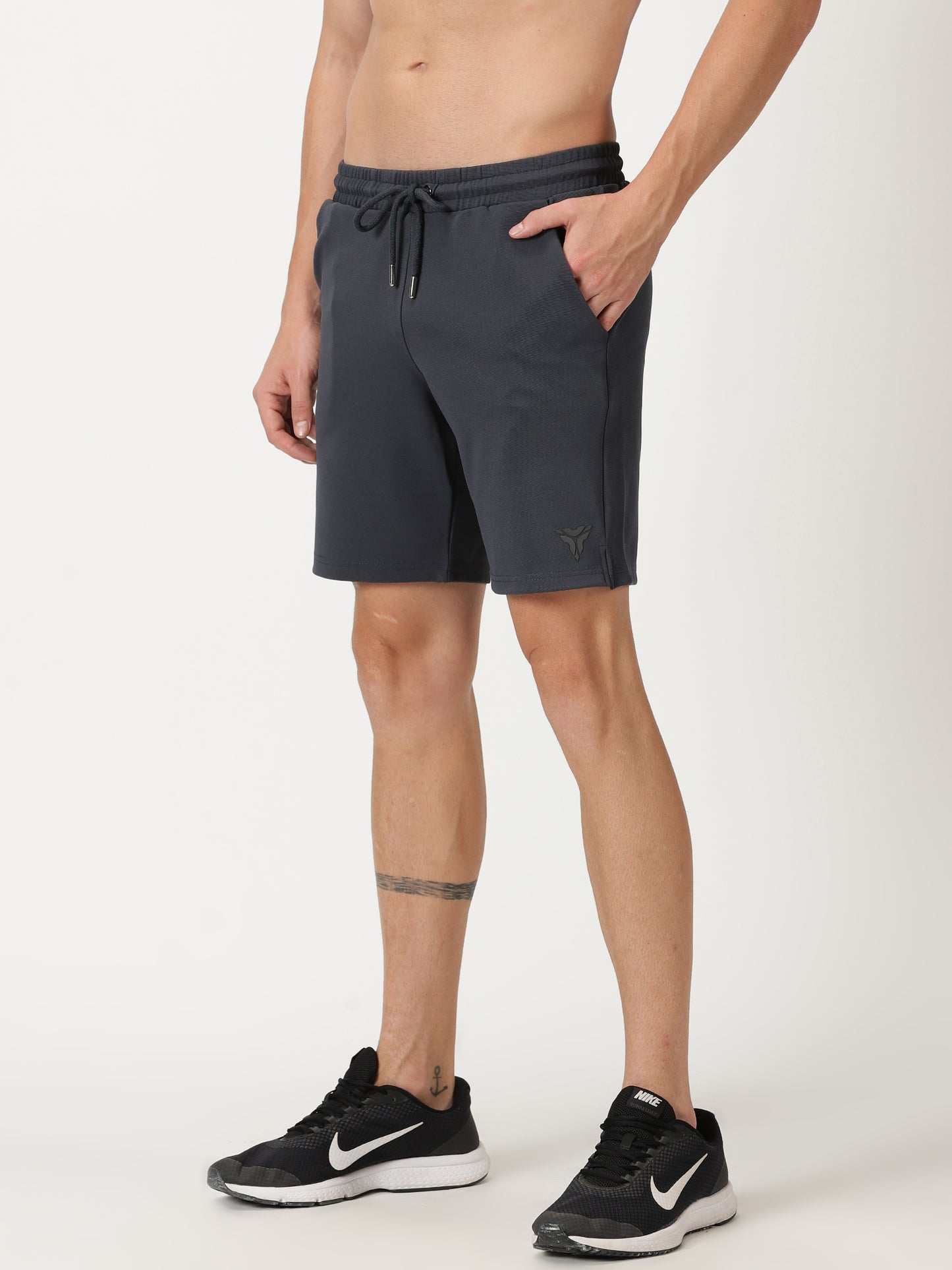 Studio Shorts- Gunmetal Grey