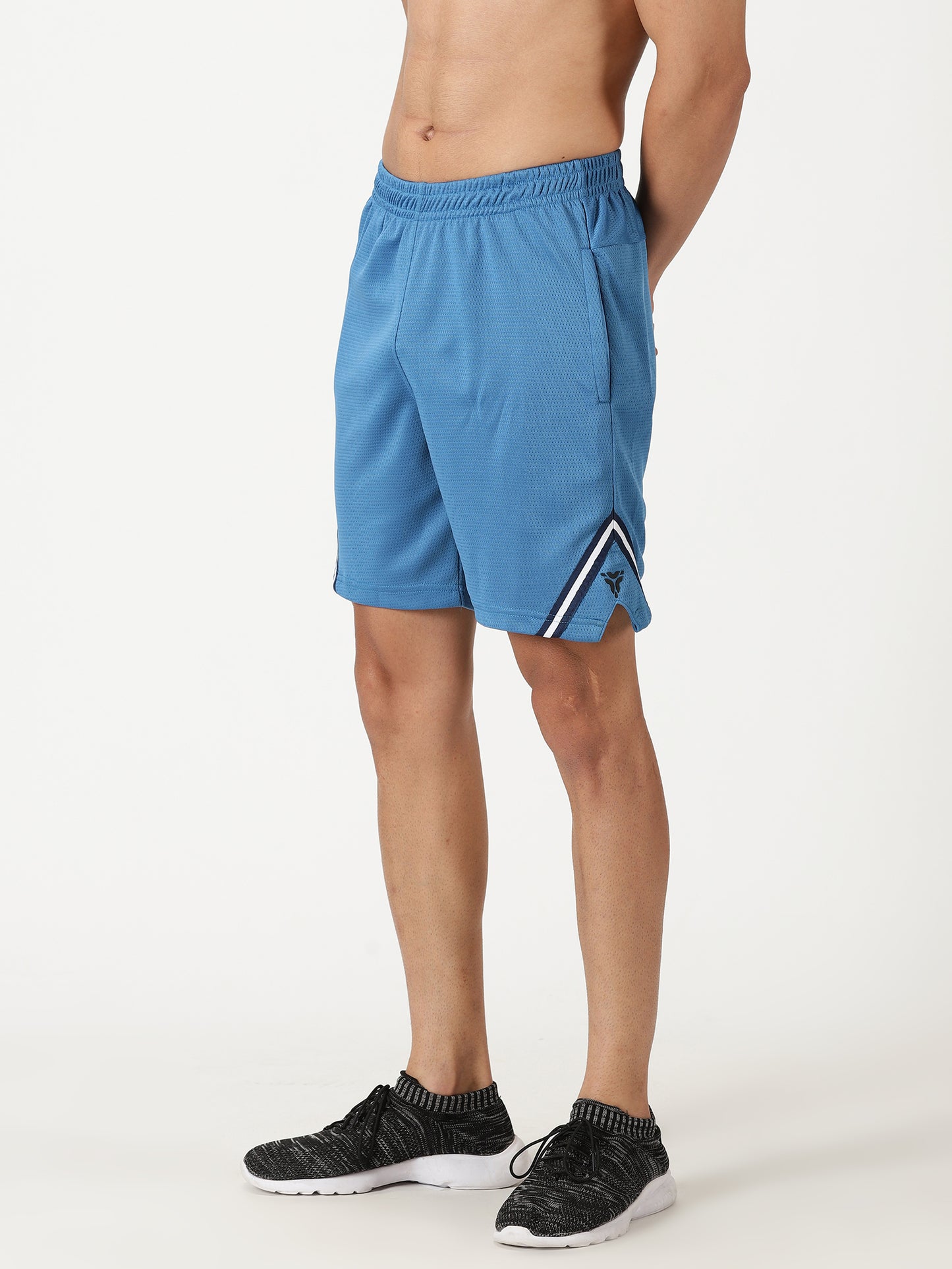 TB Basketball Shorts- Light Blue