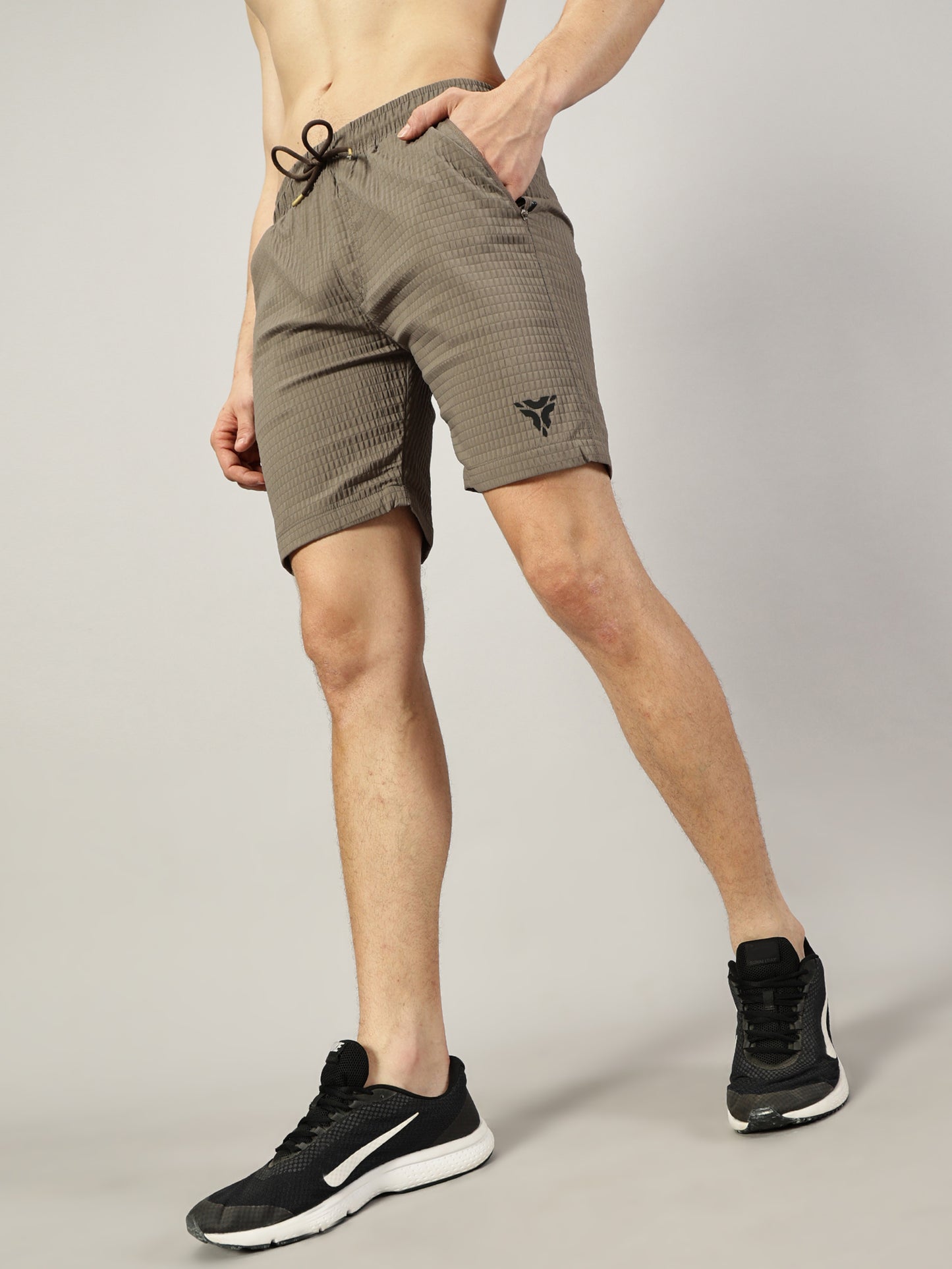 Matrix Shorts- Beige