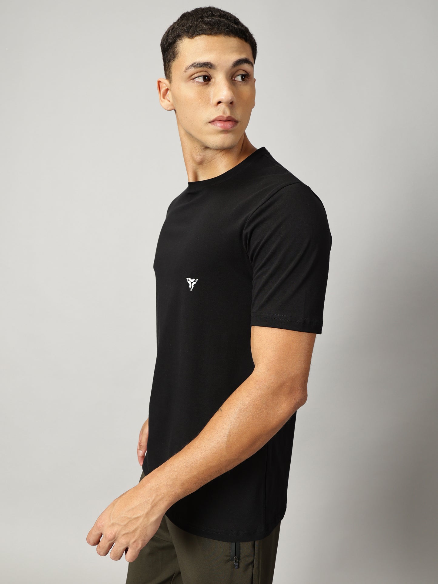 Essential Cotton T-shirt- Black