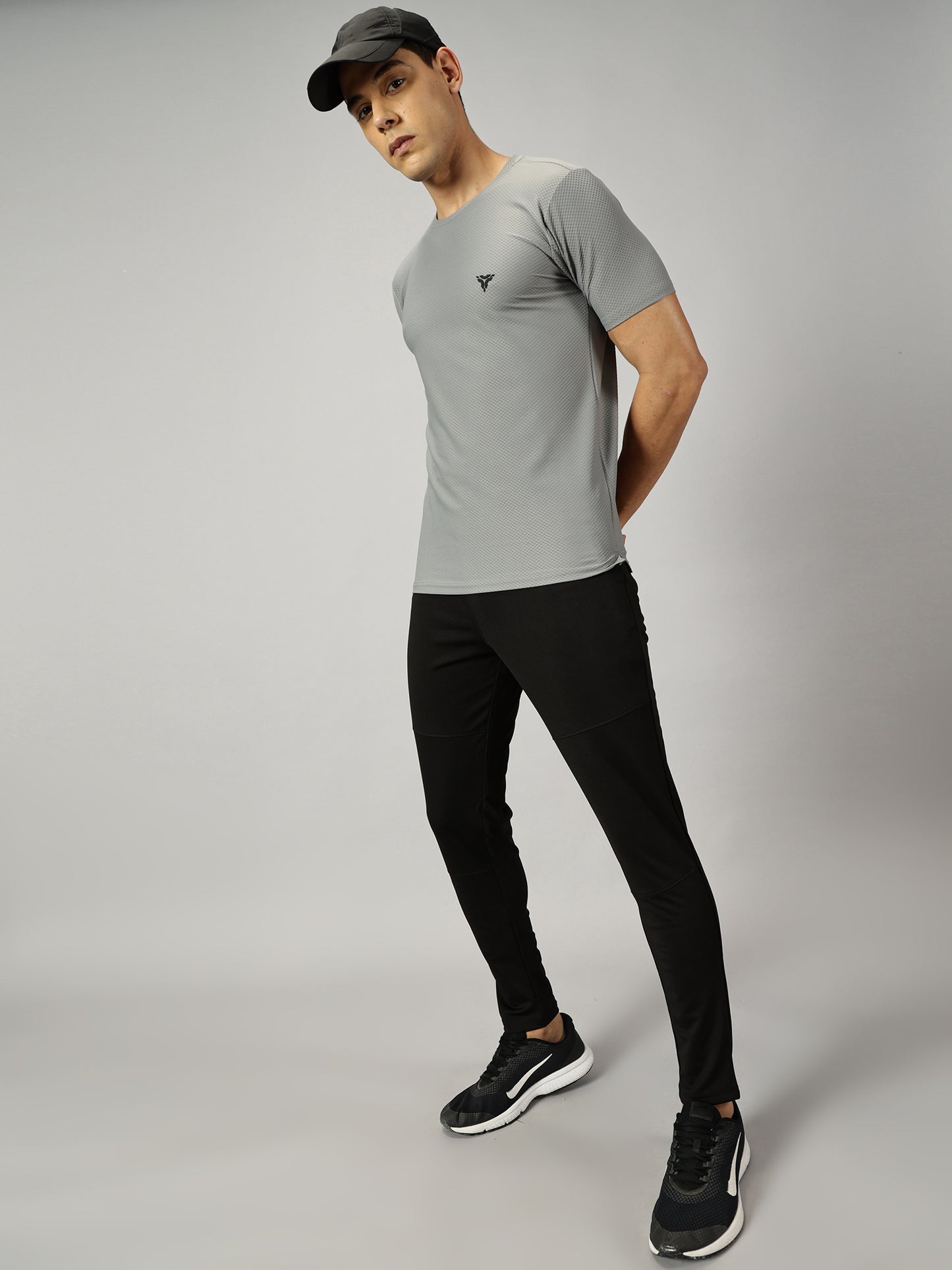 Loop Comb T-shirt- Light Grey