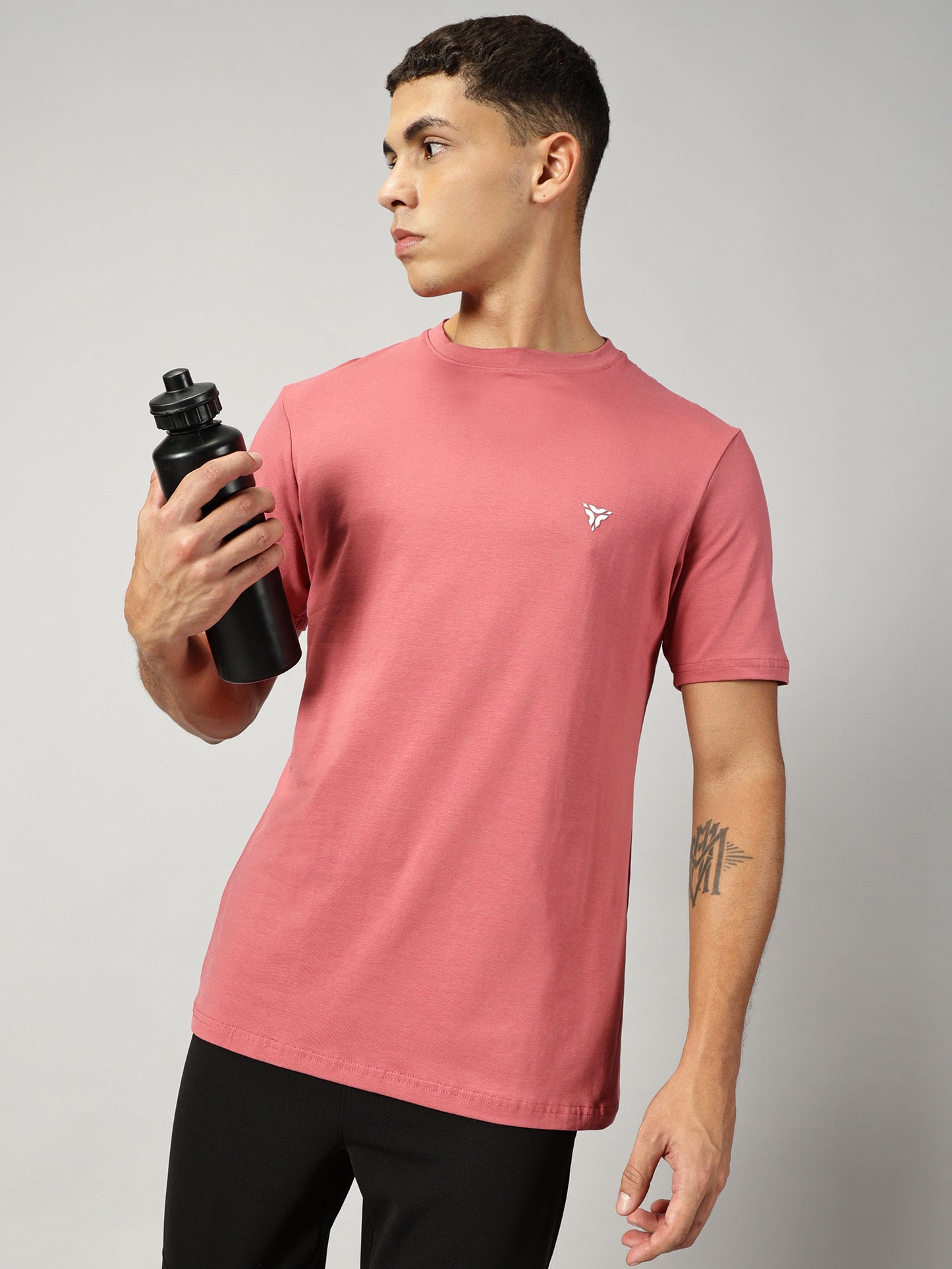 Essential Cotton T-shirt- Onion