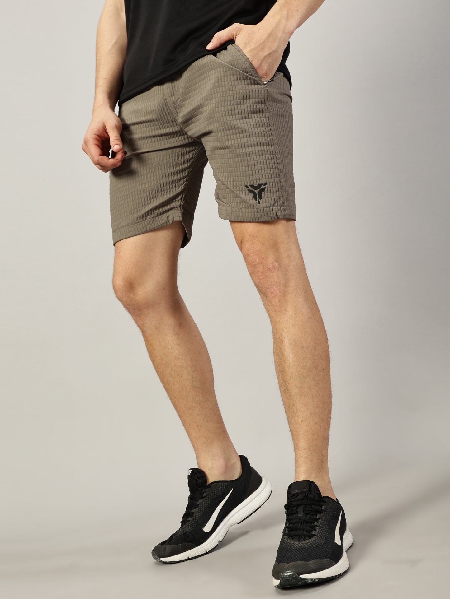 Matrix Shorts- Beige