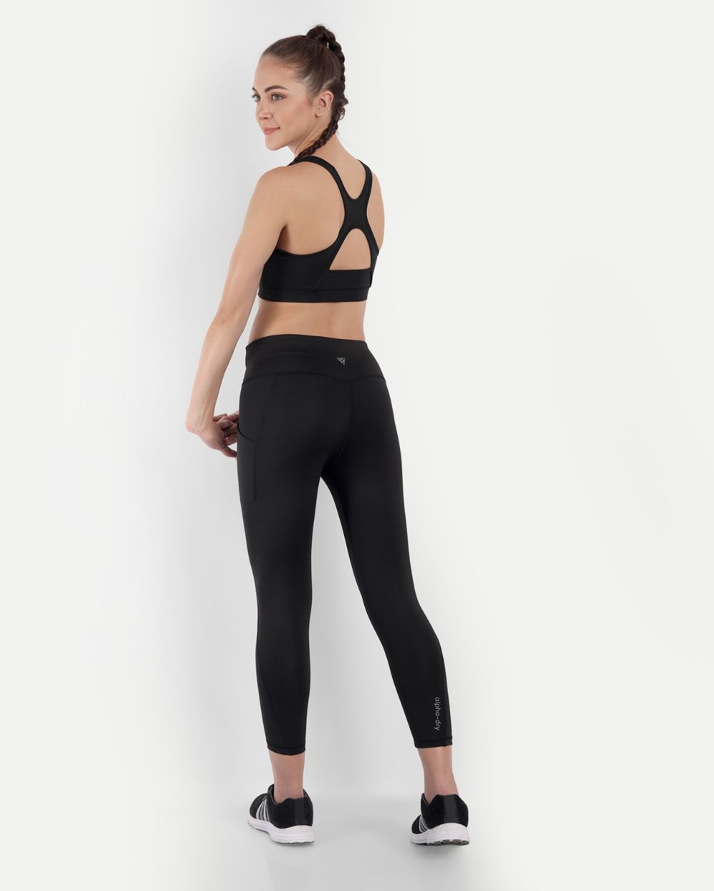 Ebony  Black Legging Co-ord Set