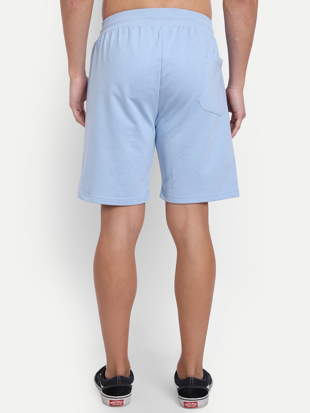 Men's Cotton Sky Blue Shorts