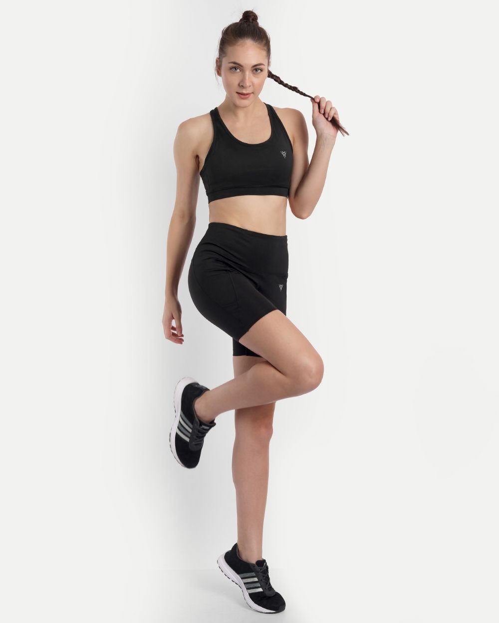 True Mobility Shorts- Ebony Black