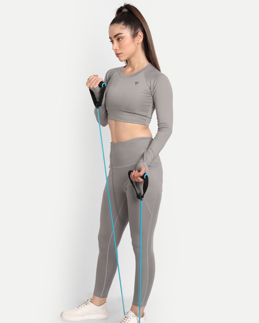 Total Mobility Leggings- Cloud Grey