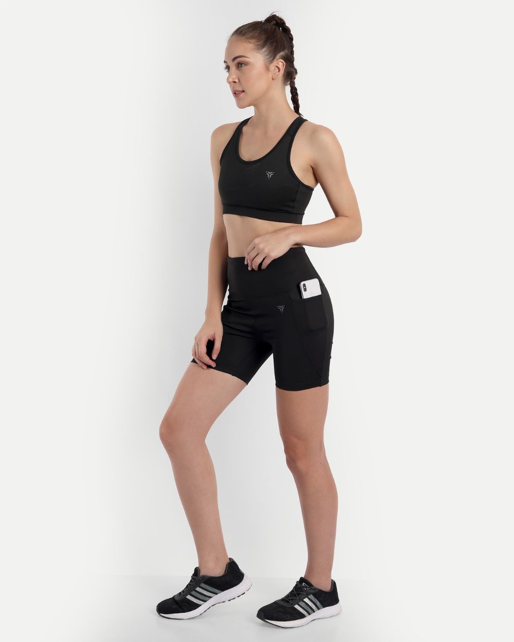 True Mobility Shorts- Ebony Black